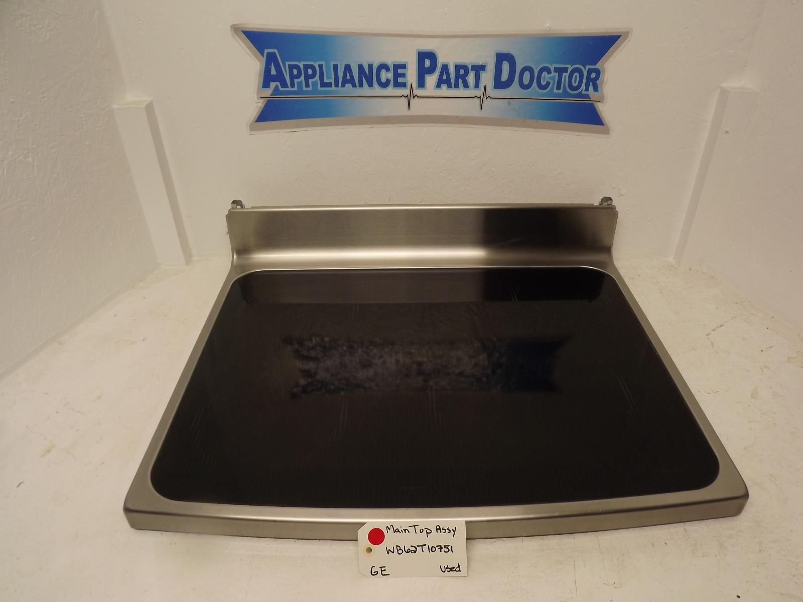 GE Range WB62T10751 Main Top Assy Used GE Range WB62T10751 Main Top Assy Used